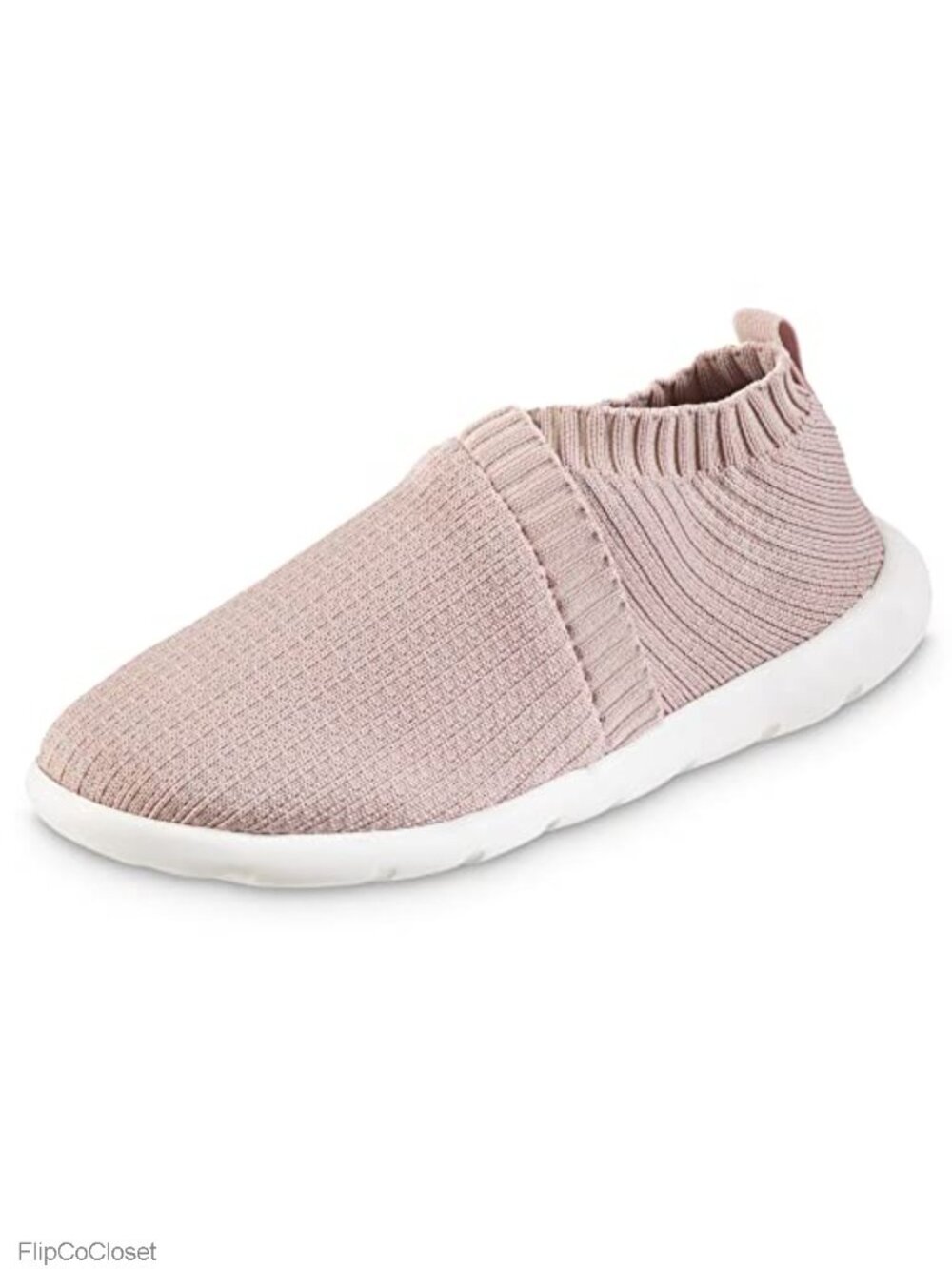 Recycled Stretch Sport Knit Slip-On Slipper Bootie Lightweight Comfort